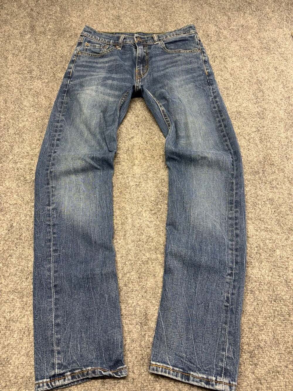 Levi's 502 Straight Leg Denim Jeans Blue Size 29X32 med Wash